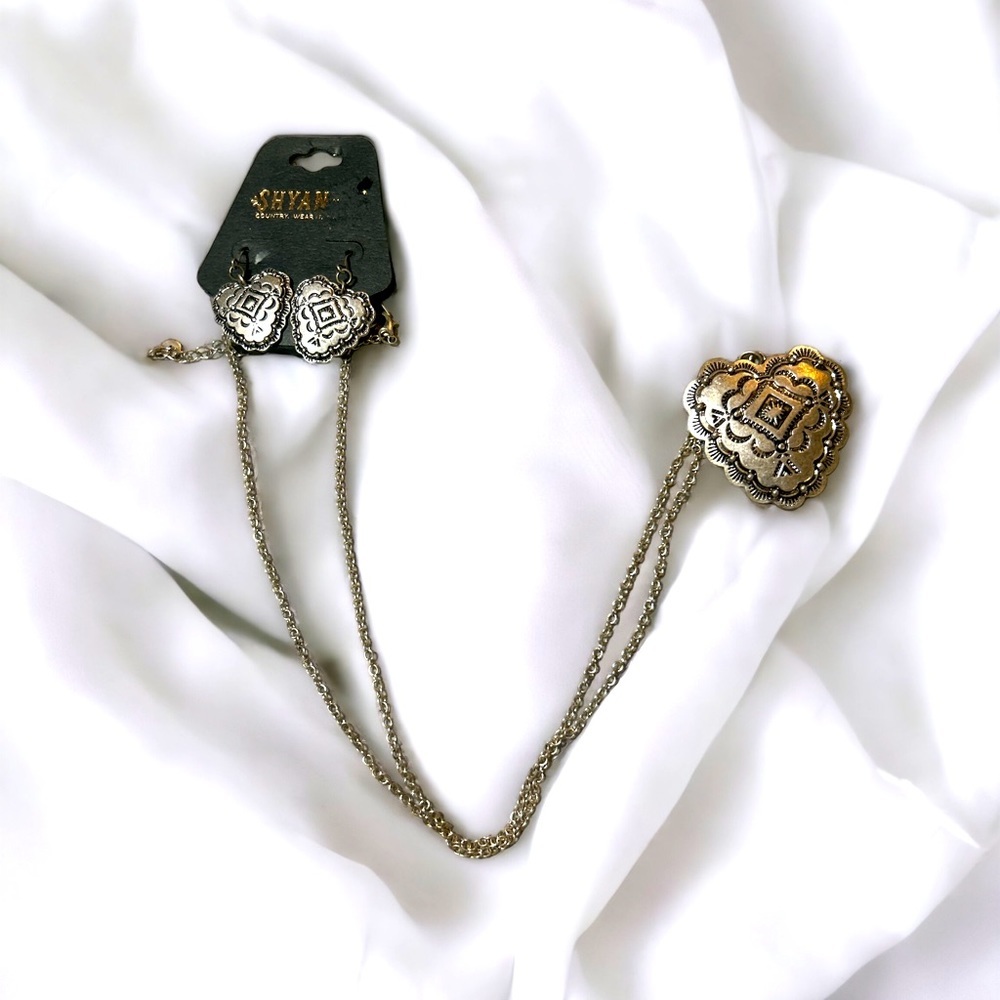 SHYANNE NECKLACE & EARRING SET!